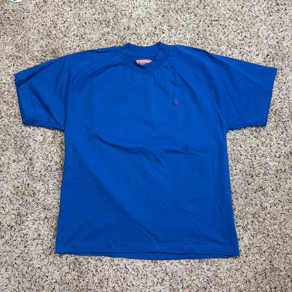 Acne-studios Men's Blue T-shirt